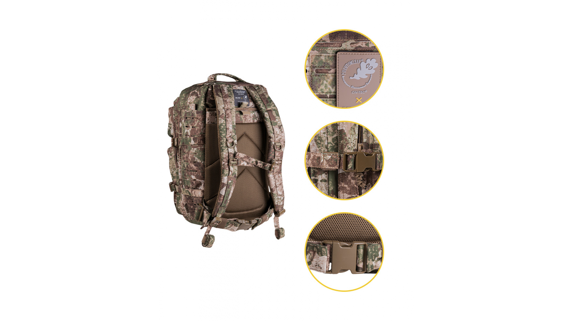 NAF26 Prize - Mil-Tec US WASP I Z2 LASER CUT ASSAULT BACKPACK LG