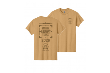 NAF26 Anniversary T-Shirt Coyote (Pre-Order Only) - &pound;24.99 - Add to basket