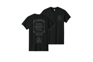 NAF26 Anniversary T-Shirt Black (Pre-Order Only) - &pound;24.99 - Add to basket