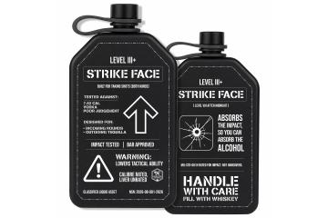 Strike Face Hip Flask - &pound;24.99 - Add to basket