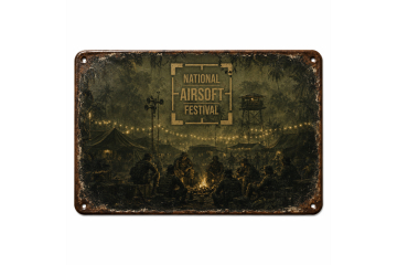 NAF Vintage Metal Wall Sign - &pound;6.99 - Add to basket