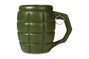 Ceramic Grenade Coffee Mug - &pound;9.99 - Add to basket